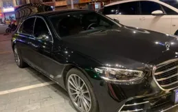 21款奔驰S400L豪华版升级原厂无损前排座椅通风