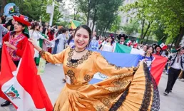 北京語言大學舉行第十九屆世界文化節園遊會