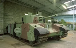 英國的重裝甲突擊坦克，巡洋坦克改裝的A33「奮進」