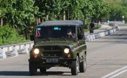 如今的北韓軍官都乘坐什麽車出行？