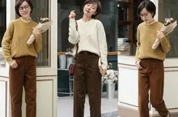 突然火了一條褲子，叫「蘿蔔褲」，時髦洋氣顯腿細，適合小粗腿