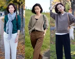 40、50歲女人可以這樣穿，三種顏色讓你穿衣簡單不乏味擁有高級感