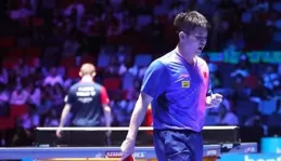 必須承認！冠軍賽最強反手的林詩棟被小勒布倫打爆，外乒進步很大