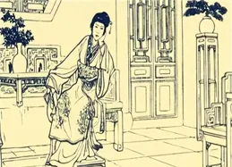 馬夫半夜偷吃豬蹄，小姐站在身後偷笑，說把他拖進地窖