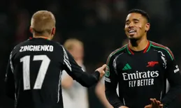 阿森納27歲球星獨造兩球破荒，率隊闖入八強戰水晶宮