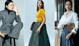 看來秋天最能體現灰色的高級，某日雜9月穿搭排名，70%用灰色