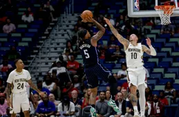 險勝魔術！錫安16+8無人可擋，班凱羅15+3，泰斯7中6讓快艇心酸啊