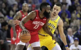 哈登：與柯瑞多次交鋒，火箭大戰勇士王朝巔峰對決實錄