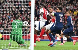 阿森納2-0擊敗巴黎，塔帥半場保護廷貝爾，為英超爭冠長遠考慮