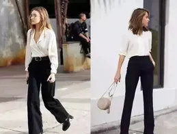 秋天，正是穿「褲裝」的時候，高級又隨性，既有顧風度又有溫度