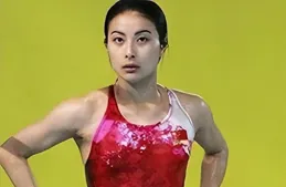 跳水女皇郭晶晶，擔任奧運比賽評委