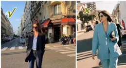 今年火了一種穿搭，叫「上半身開會、下半身約會」，洋氣又百搭！