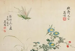 清·翁雒 | 草蟲十二頁