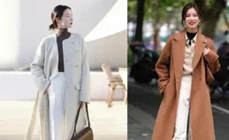 女人上了年紀，秋季穿外套還是建議選「長款」，遮肉顯瘦又利落