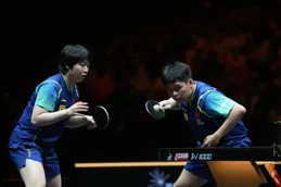 沒有奧運冠軍坐鎮也強勢 國乒混雙在8強中占五席