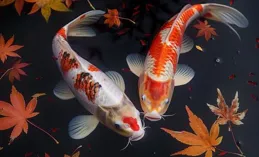 招財桌布頭像 | 吸金紅錦鯉 · 暴力吸金