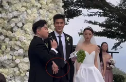 張百喬小雪大婚排場足，於正捧場，郭艾倫牽手引熱議