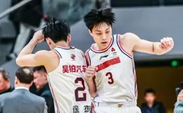 灌籃也復仇，廣東三分球遇冷，胡明軒被甩鍋，貝茲利轟炸山姆飛彈