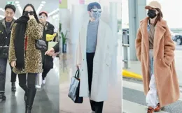 冷就冷吧，穿大衣「露腳脖」是真的好看呀