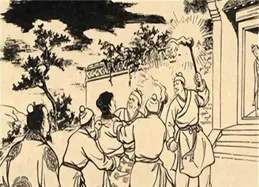 樵夫雪夜歸家，見女子只穿單衣，隔天他掀開了枯草堆