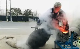 我們屯蹦爆米花的，竟然是重點大學高材生，本應前途無量，可惜！