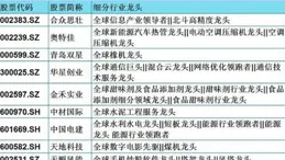 全球第一龍頭公司名單＋華為細分產業鏈＋純血鴻蒙系統＋業績預增