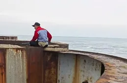 奪命大立管上搶釣位！天津「5號汪子」成釣魚勝地