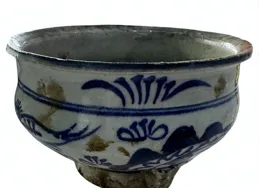 宛如一顆璀璨的明珠：青花香爐