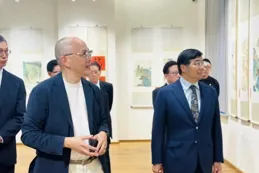 「五彩海上」——當代海派書畫名家邀請展在布魯塞爾舉辦