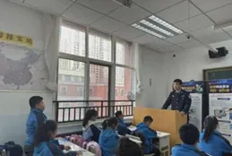 拒絕網路謠言 | 分局網安大隊深入轄區小學開展打謠宣傳活動，共建清朗網路空間