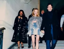 水果娜巴黎時裝周搶眼，曾是賣水果的窮女孩，後成超模嫁英國貴族