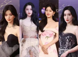 微博視界大會最醜服裝劉亦菲小肚腩突出，白鹿披著「海帶」來了