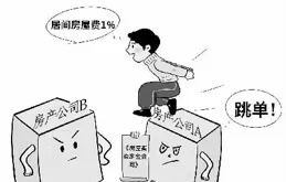 為省中介費「跳單」，一購房者被判買單！