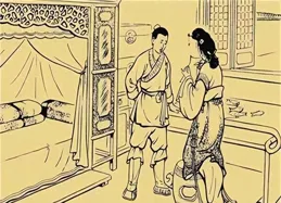 男子回家，發現妻子行為怪異，他將計就計娶了妻妹