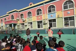 繩彩飛揚·躍動精彩——利津縣鹽窩鎮中心幼稚園北嶺分園開展跳繩比賽活動