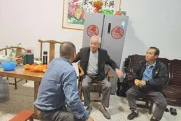 送關懷、暖兵心！水北街鎮曹村村走訪慰問參戰老兵