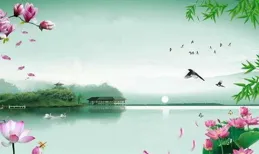 時光清淺，日靜月長