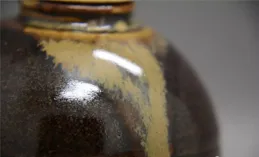 我收藏的美物分享——柴燒七彩空心油滴, 盞中宇宙