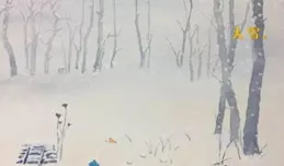 姑蘇阿焦筆下的24節氣水墨國風小漫畫