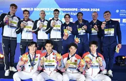龍年掀起「奪金風暴」！中國泳軍世錦賽連連奪冠，4位元小夥太強了