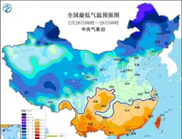 四川：秦嶺已經擋不住了！寒潮襲擊四川，大範圍暴雪已定！