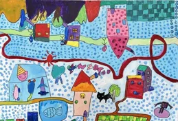 別不信，這些都是「星星的孩子」畫的