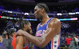 轟24+7+6，恩比德復出錘爆雷霆！西部排名亂套了，3隊同戰績搶第1