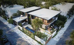 海南丨二層現代風格自建別墅