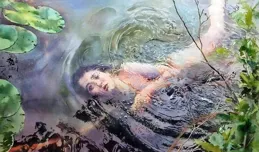 他癡迷畫水中的女人，閉門學畫9年，水的質感畫的太牛掰了！