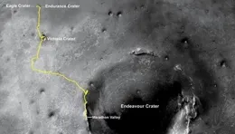在沈默的前4天，火星機會號傳回了最後的全景圖，畫面十分清晰
