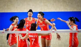 中國女排逆轉戰勝土耳其隊，提前晉級世聯賽總決賽