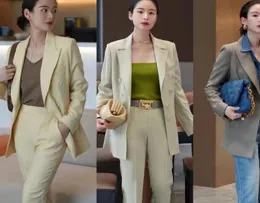 49歲周迅太顯年輕！穿襯衫+牛仔褲去度假，紮麻花辮水嫩得像24歲