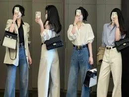 夠颯夠美的大女人風穿搭太適合40+女生，演繹骨子裏的高級感