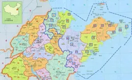 山東那麽多區縣都靠海，劃界的真是人才